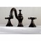 Kingston Brass KC7165BEX 8" Widespread Bathroom Faucet, Oil Rubbed Bronze KC7165BEX - alternate 4